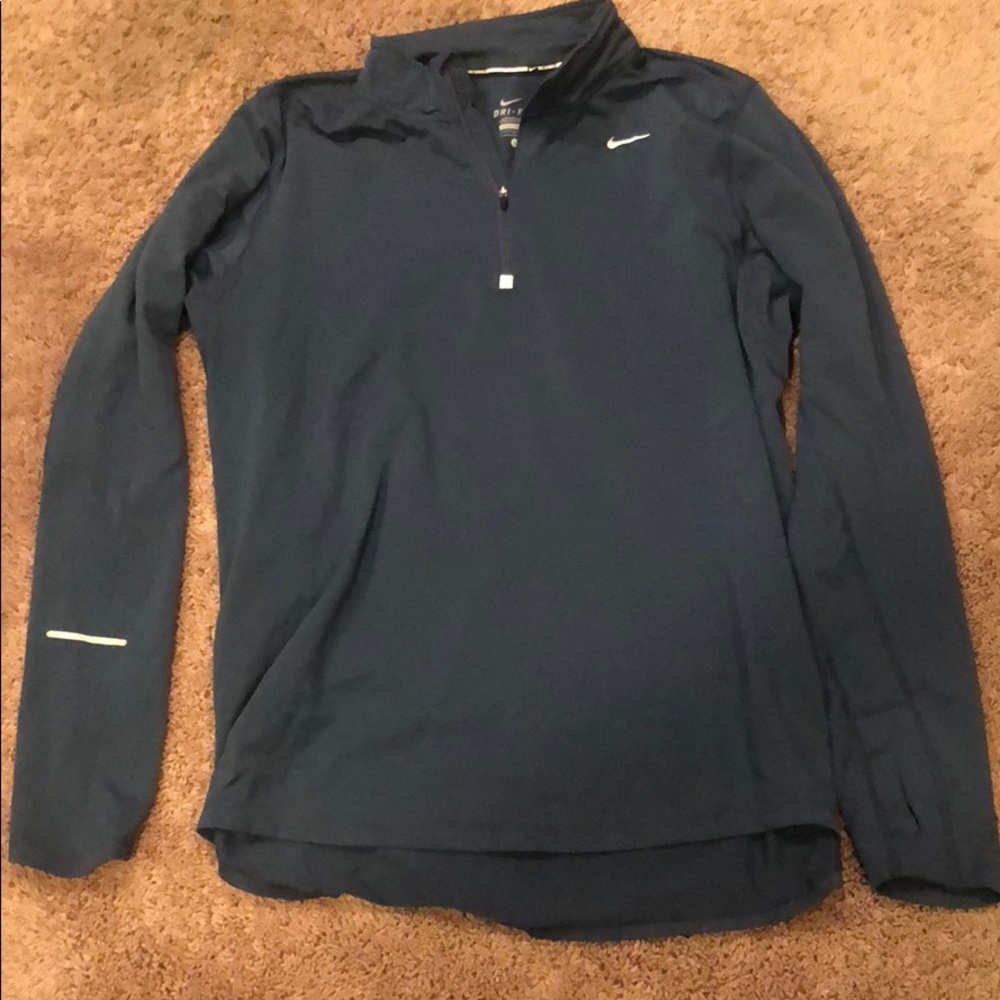 Nike running half zip